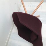 Chaise pivotante en tissu