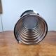 Vintage chrome spring-shaped umbrella stand