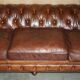 Heritage Biker Chesterfield Leather Sofa for 6 people by Timothy Oulton