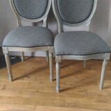 Pair of medallion chairs