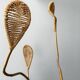 Sculptural coat rack, hat stand, Art Deco, France, 1930s