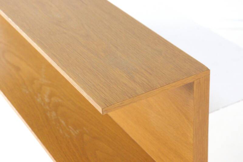 Walter Wirz for Wilhelm Renz wall shelf oak