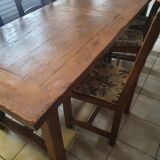 Oak farmhouse table
