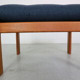 Teak armchair & ottoman by Emc Møbler Denmark mid-century modern