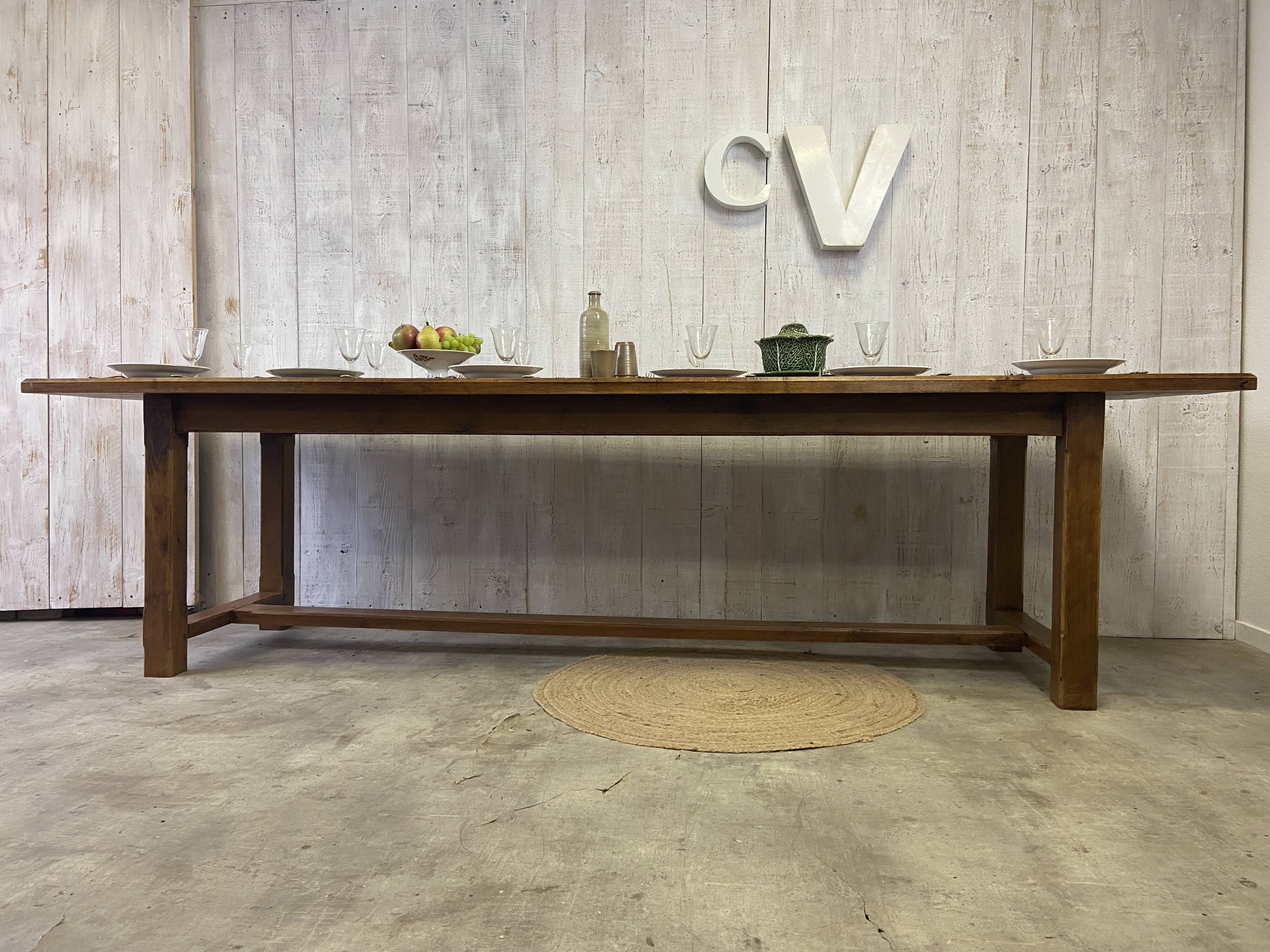 Table de ferme 280x77cm