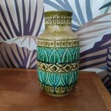 West Germany ceramic vase by Bay