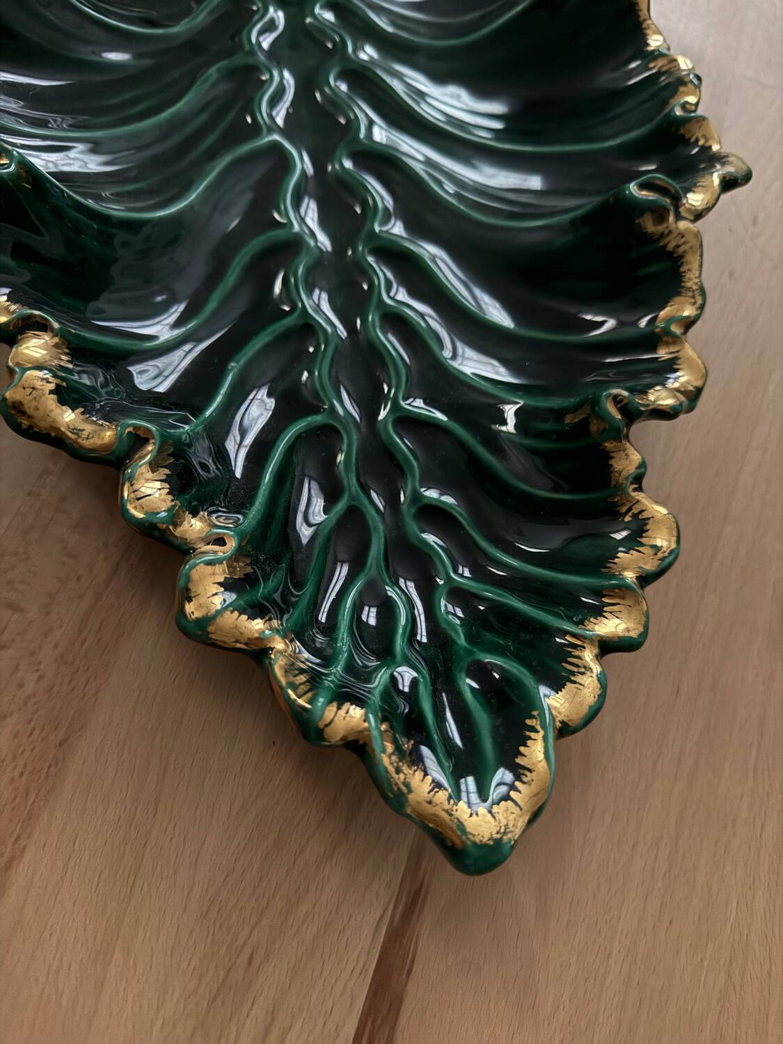 Large empty pocket / dish Santiago Rodríguez Bonome / earthenware