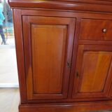 Sideboard - Long entrance cabinet - 1 drawer - 3 doors - solid wood - Louis Philippe