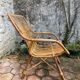 Vintage rattan armchair