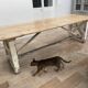 Large antique wooden table 260 cm