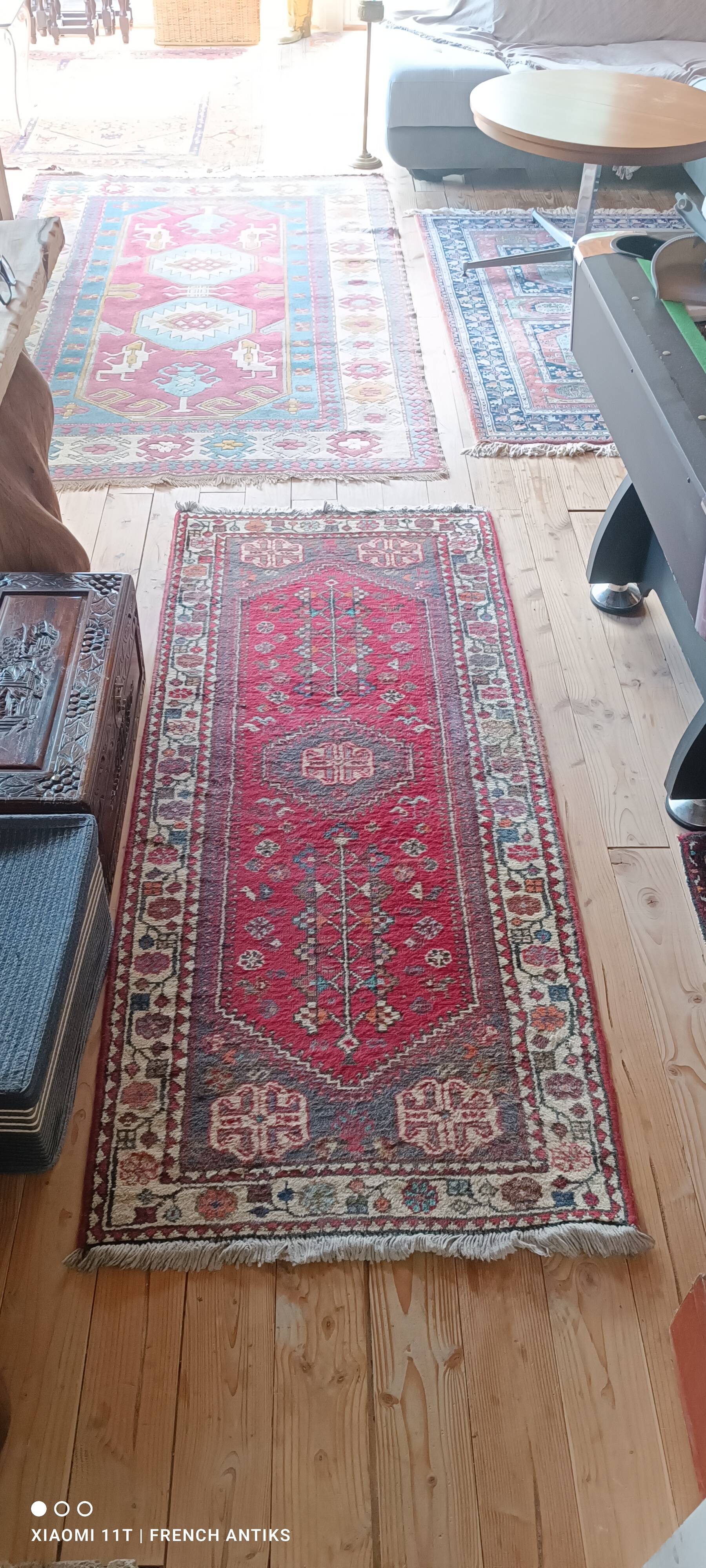 Hallway carpet, Persian carpet from the 1950s.