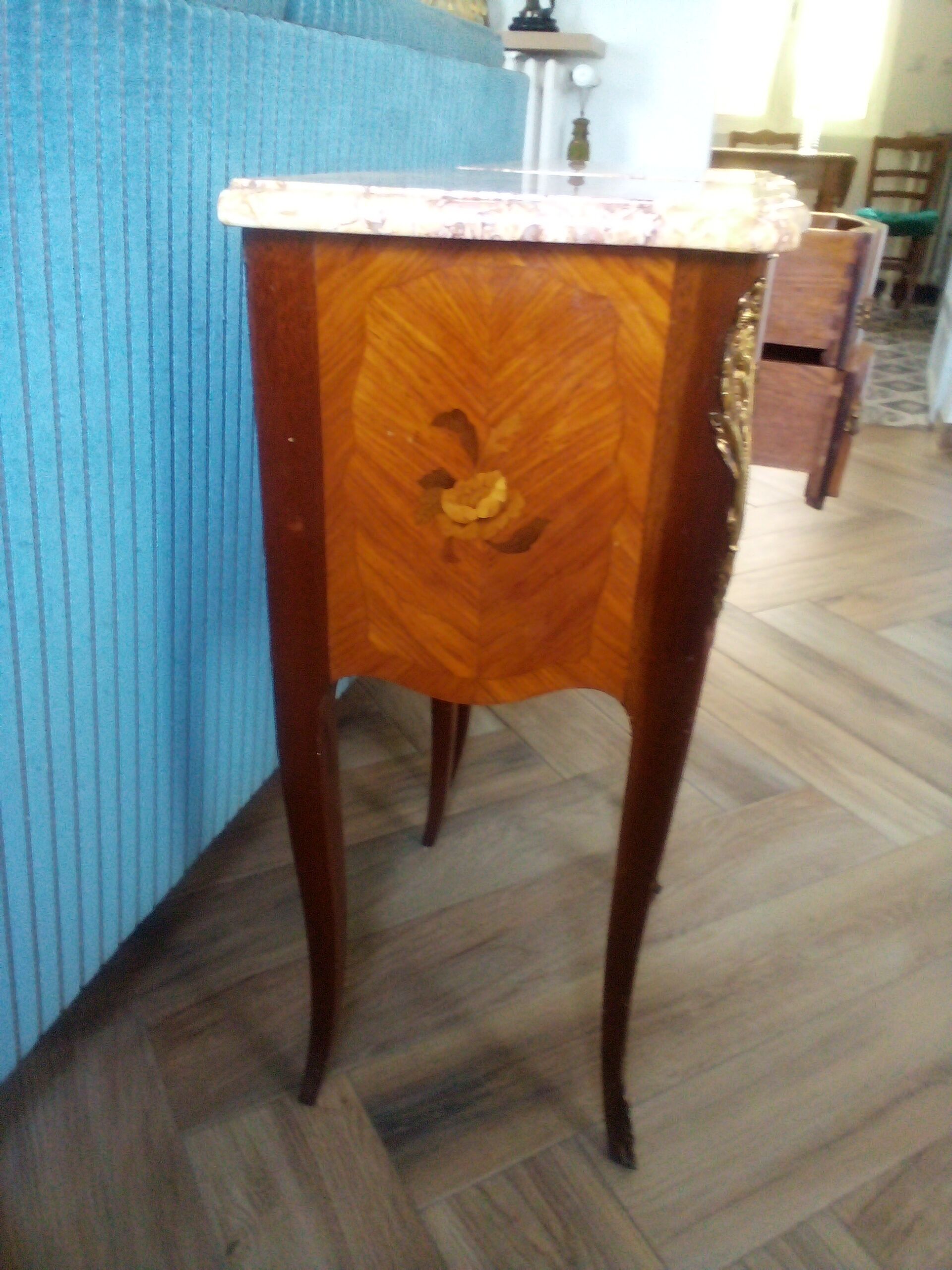 Paire de chevets louis xv bois de rose