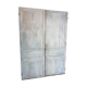 Pair of chestnut doors
