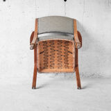 Armchair Steiner "Bow Wood" by Wilhelm Von Bode 1950