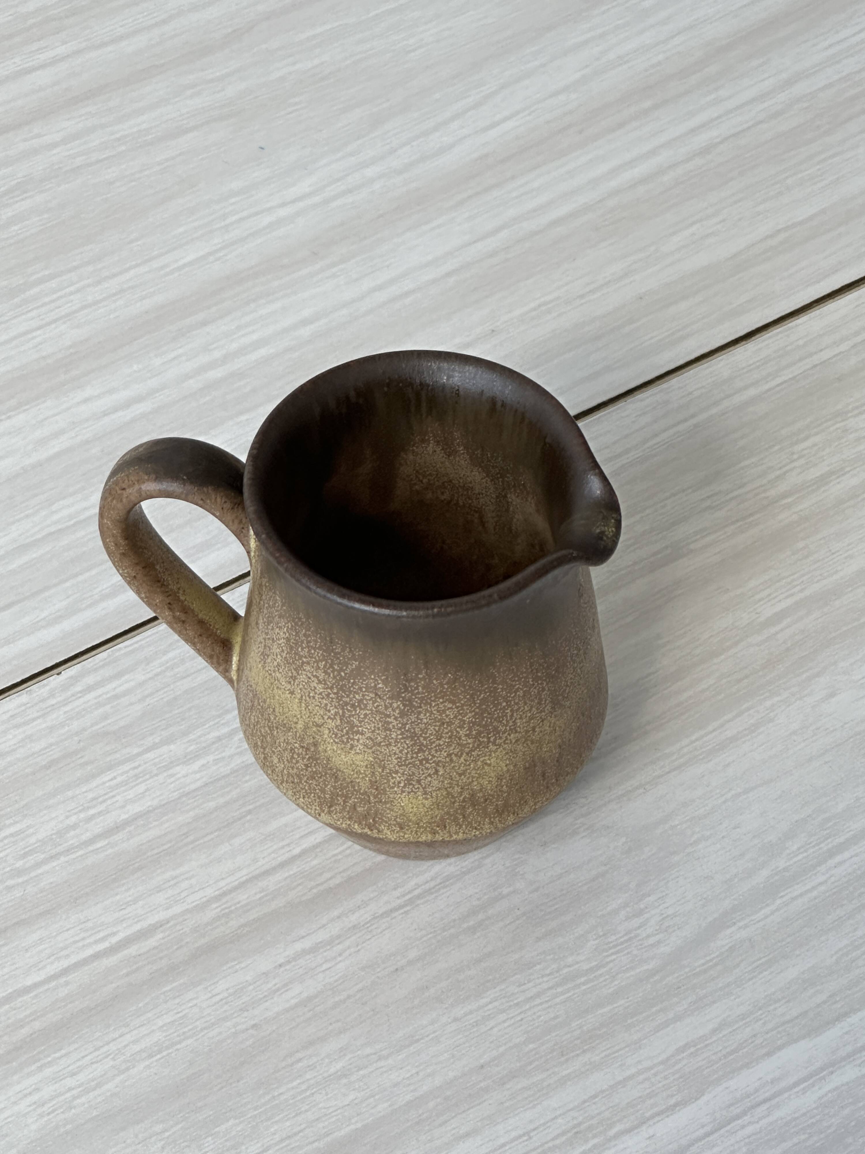 Denby ceramic milk jug - cream