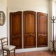 3 Louis XV style wardrobe doors in solid cherry wood