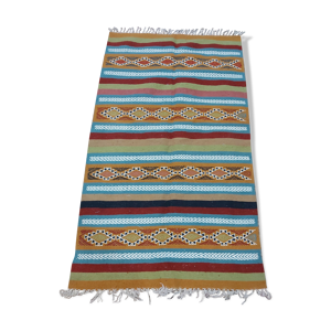 Tapis multicolore en