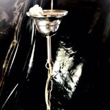 Lustre design year 70 drops of water Murano chrome
