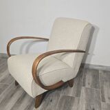 Fauteuil Art Déco par Jindrich Halabala