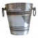 Silver-plated ice or champagne bucket with goldsmith's hallmark