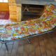 Vintage sunbathing deckchair 70s