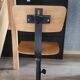 Chaise industrielle d'atelier