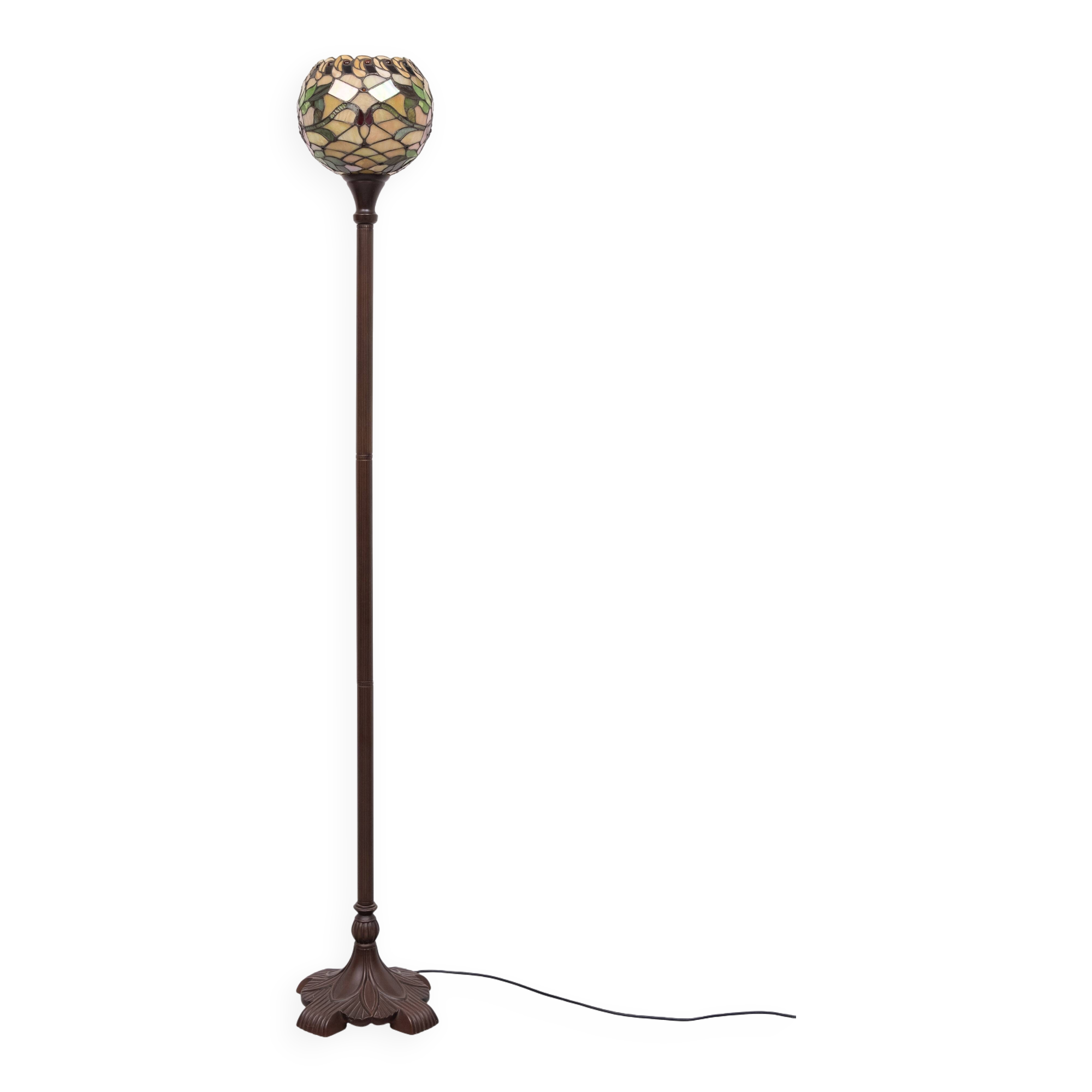 Tiffany & co style floor lamp 1990s France