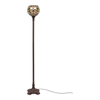 Tiffany & co style floor lamp 1990s France