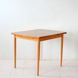 Vintage Scandinavian formica table with extensions