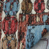 Antique soumak carpet signed and dated 150x106cm