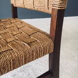 Modernist Bauhaus Rope Armchairs by Erich Dieckmann, Germany, 1930s, Set of 3