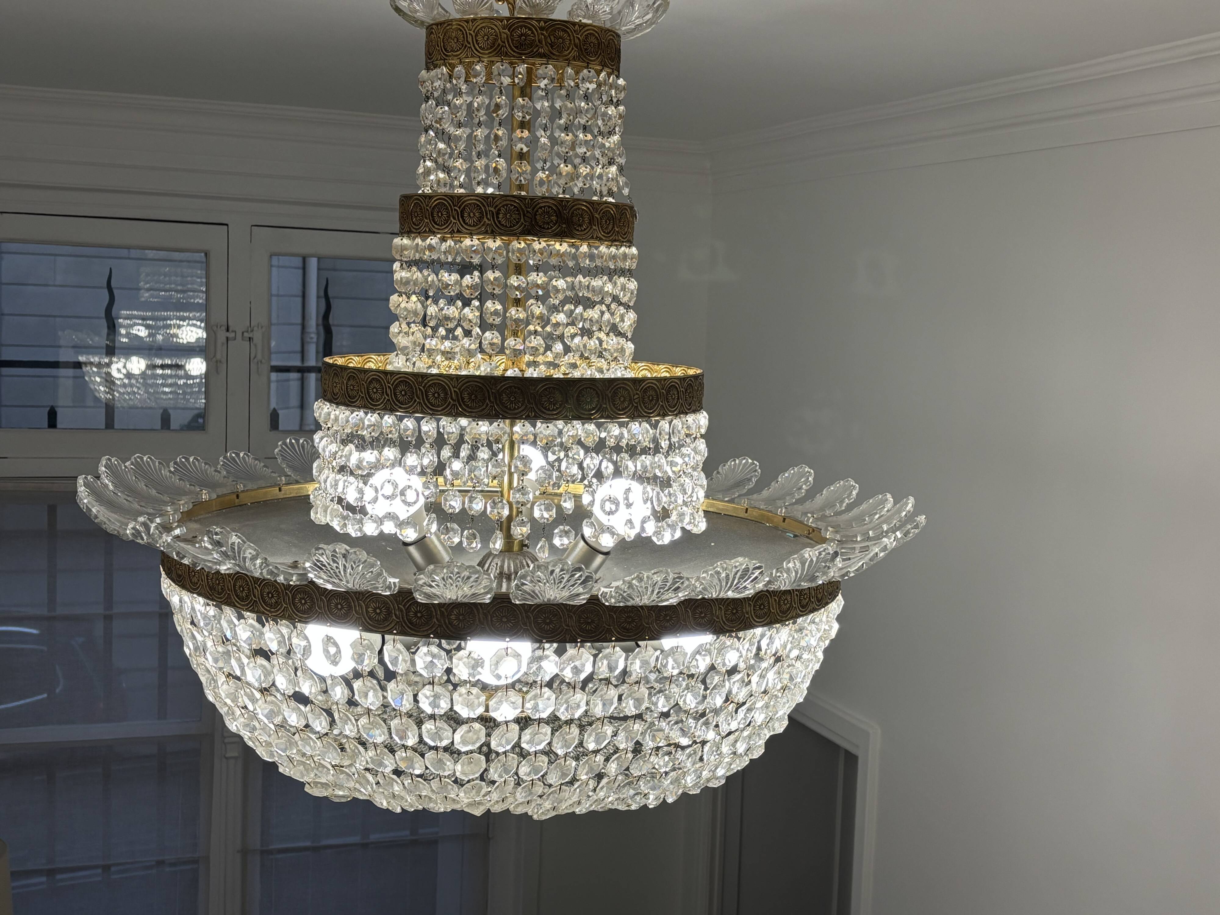 Crystal chandelier