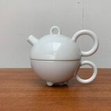 Teapot and cup from the vintage postmodern German Fantasia series by Matteo Thun for Arzberg, 1980s, set of 2.