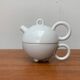 Teapot and cup from the vintage postmodern German Fantasia series by Matteo Thun for Arzberg, 1980s, set of 2.