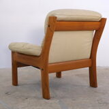 Leather Living Room Set model Montana by Ekornes, 1970's