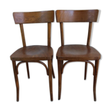 Set of 2 chairs bistro Thonet