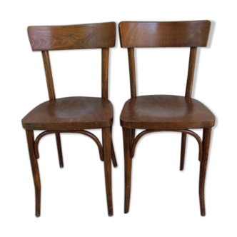Set of 2 chairs bistro Thonet