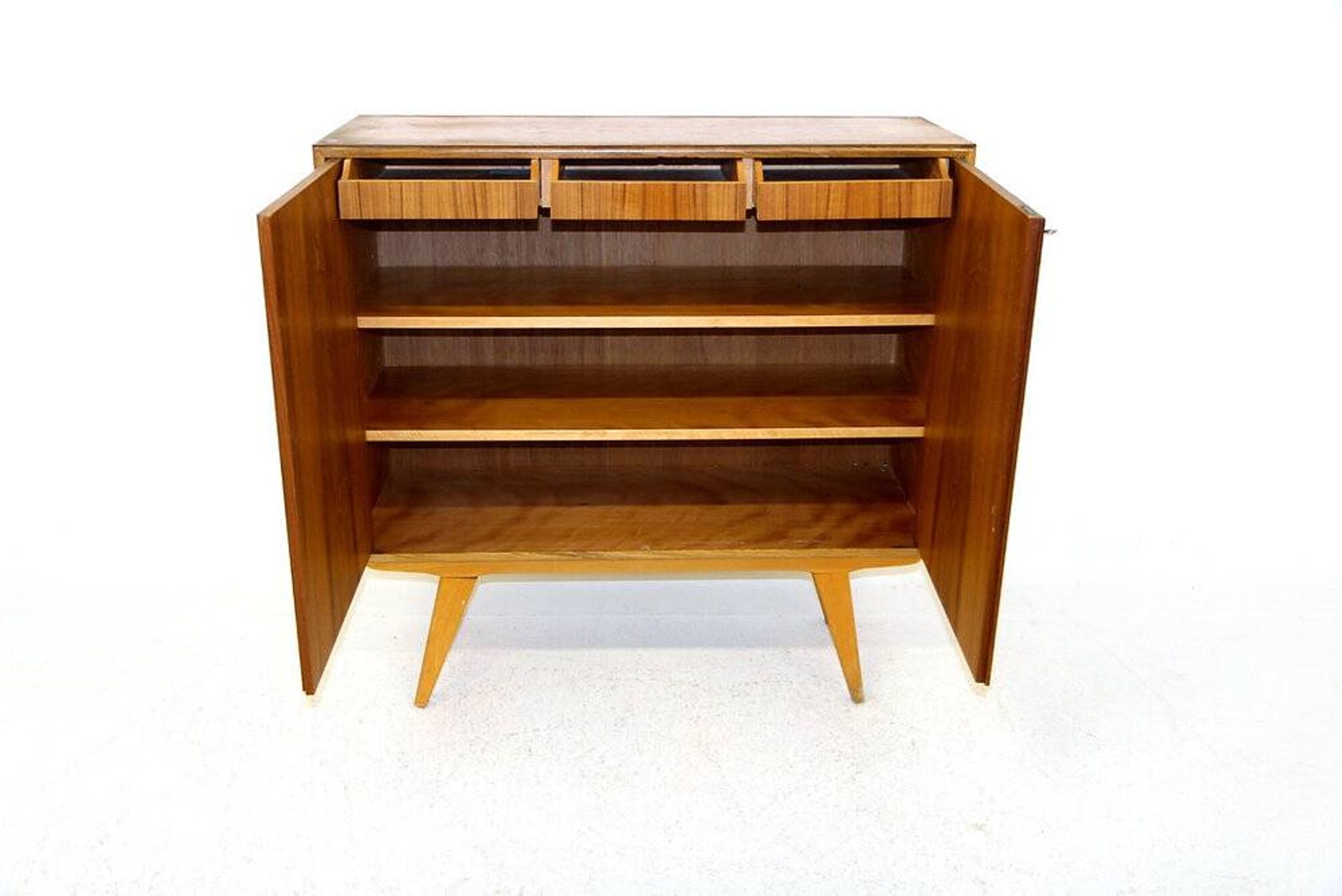 Scandinavian teak chest of drawers, Sweden, 1950.