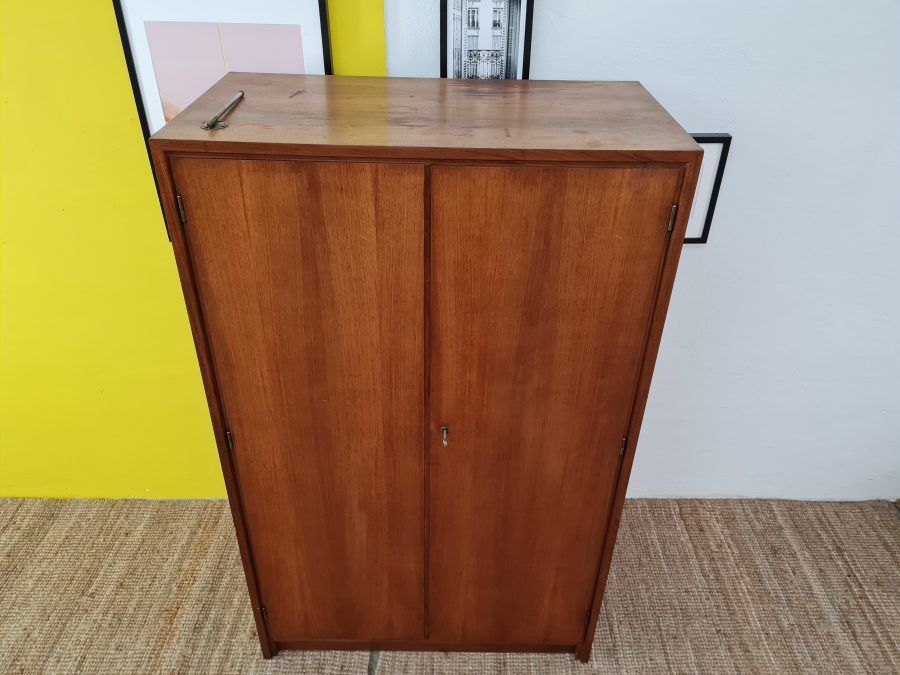 Vintage Scandinavian wardrobe – 102 cm