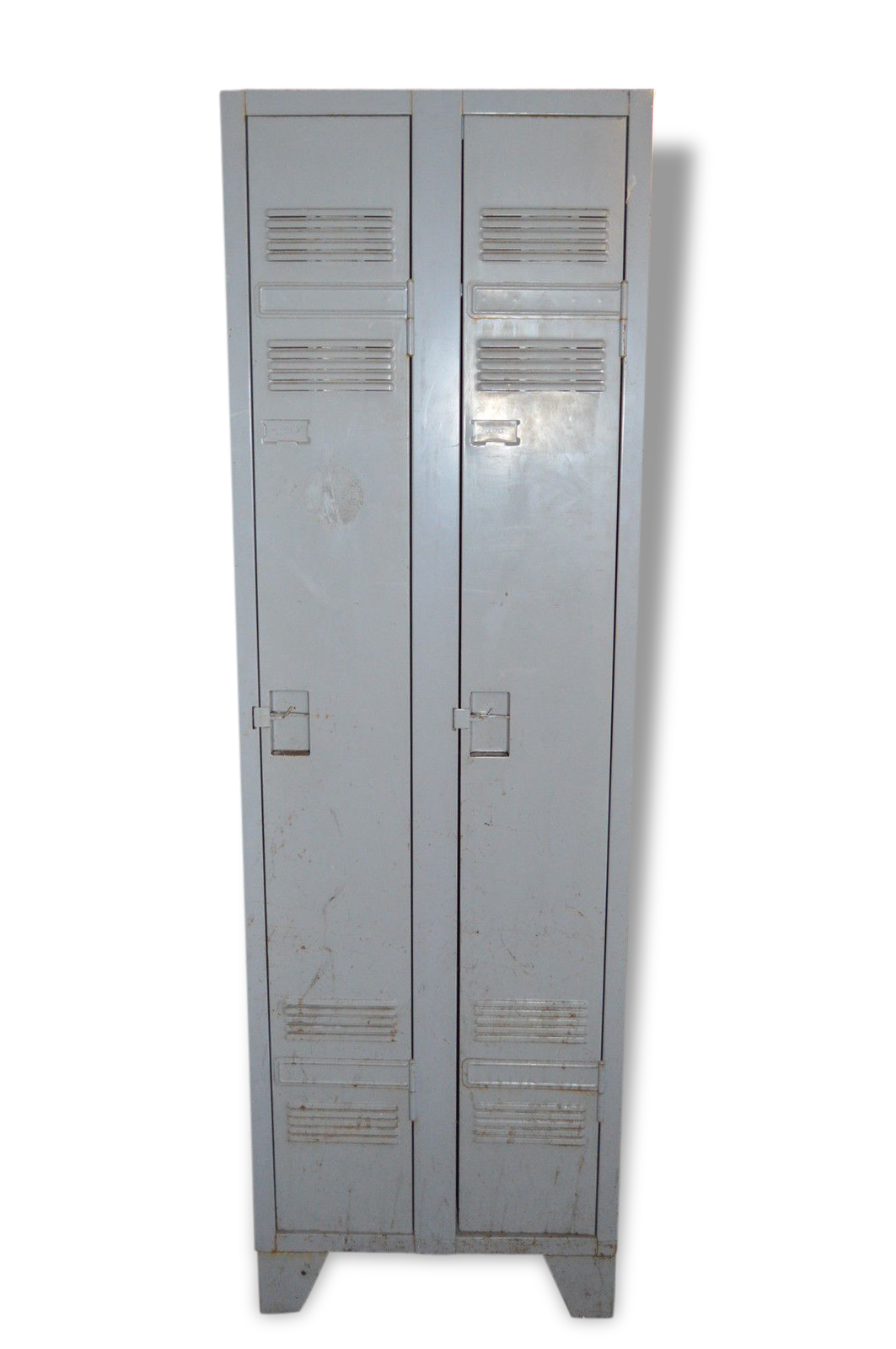 Armoire Métal Vestiaire Vintage Palazzo INT - Beige - 198x89x58 Cm - Style Rétro