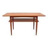 Table basse en teck des années 1960 Opal Furnitures