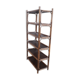 Rattan bookcase
