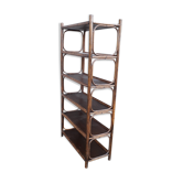 Rattan bookcase