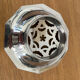 Vintage stainless steel butter dish