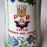 Large ceramic vase - Slavic folk decor - 1980s