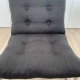 Beautiful set of 2 chrome chairs from the 60's