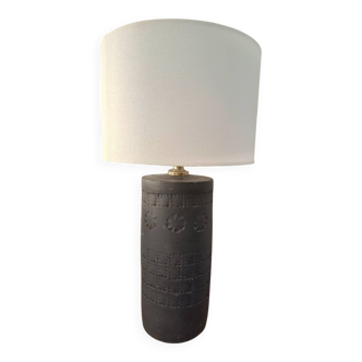 Vintage Ceramic Terracotta Lamp – Aldo Londi for Bitossi, Italy