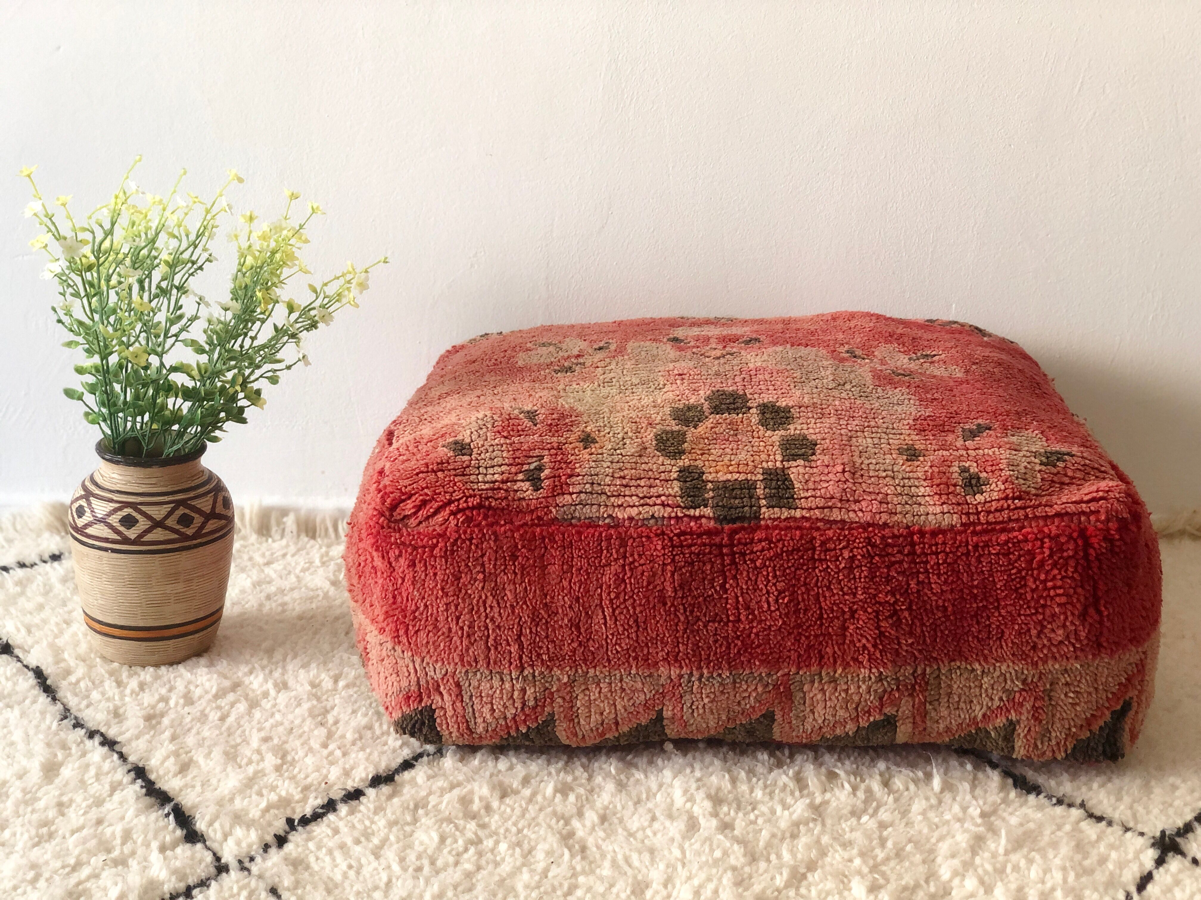 Pouf vintage "boujaad"