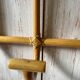 Vintage rattan hook