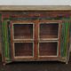 Buffet en bois vitré 2 portes